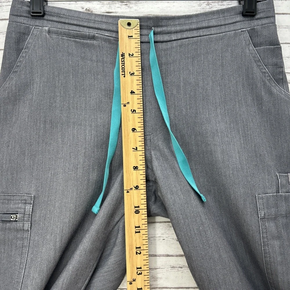 Figs Technical Collection Women's Yola Graphite Gray Scrub Pants Medical Size XS - Picture 10 of 11